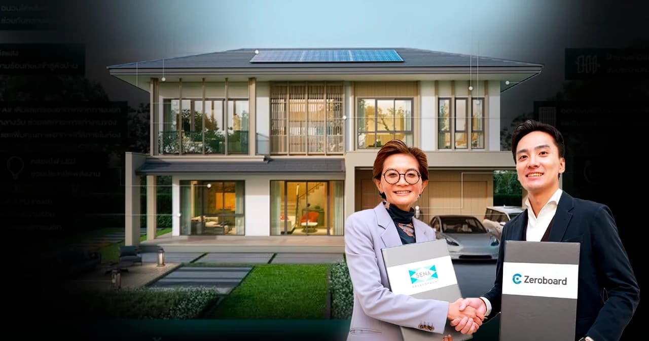 SENA จับมือ สตาร์ทอัปญี่ปุ่น เก็บข้อมูลคาร์บอน จริงจัง ต่อยอดบ้านพลังงานเป็นศูนย์