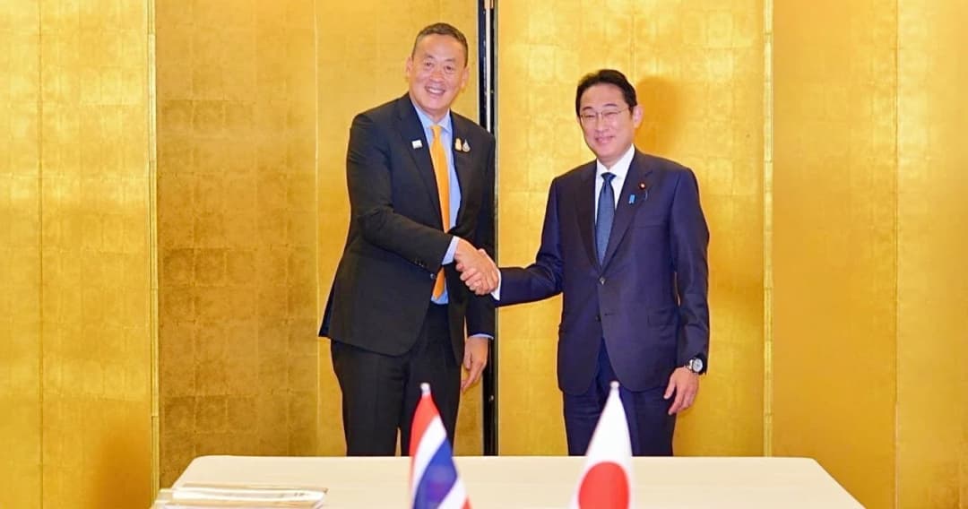 ‘เศรษฐา’ หารือ นายกฯญี่ปุ่น  เล็งฟรีวีซ่า เอื้อนักธุรกิจลงทุน ยันไม่ทอดทิ้งรถสันดาปญี่ปุ่นในไทย