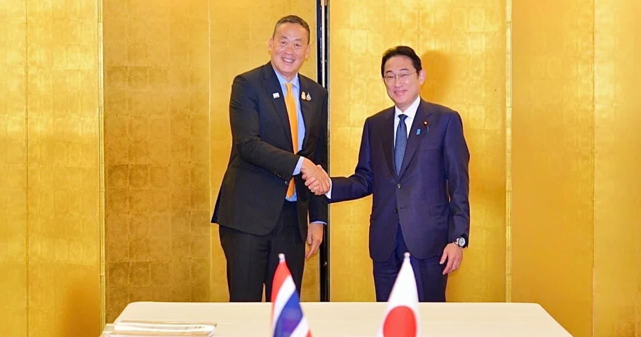 ‘เศรษฐา’ หารือ นายกฯญี่ปุ่น เล็งฟรีวีซ่า เอื้อนักธุรกิจลงทุน ยันไม่ทอดทิ้งรถสันดาปญี่ปุ่นในไทย