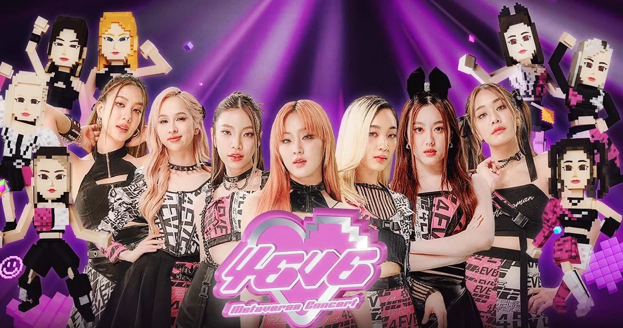 ครั้งแรกของ ‘4EVE’ กับมินิคอนเสิร์ตเสมือนจริงบน ‘Metaverse’ ใน ‘The Sandbox’