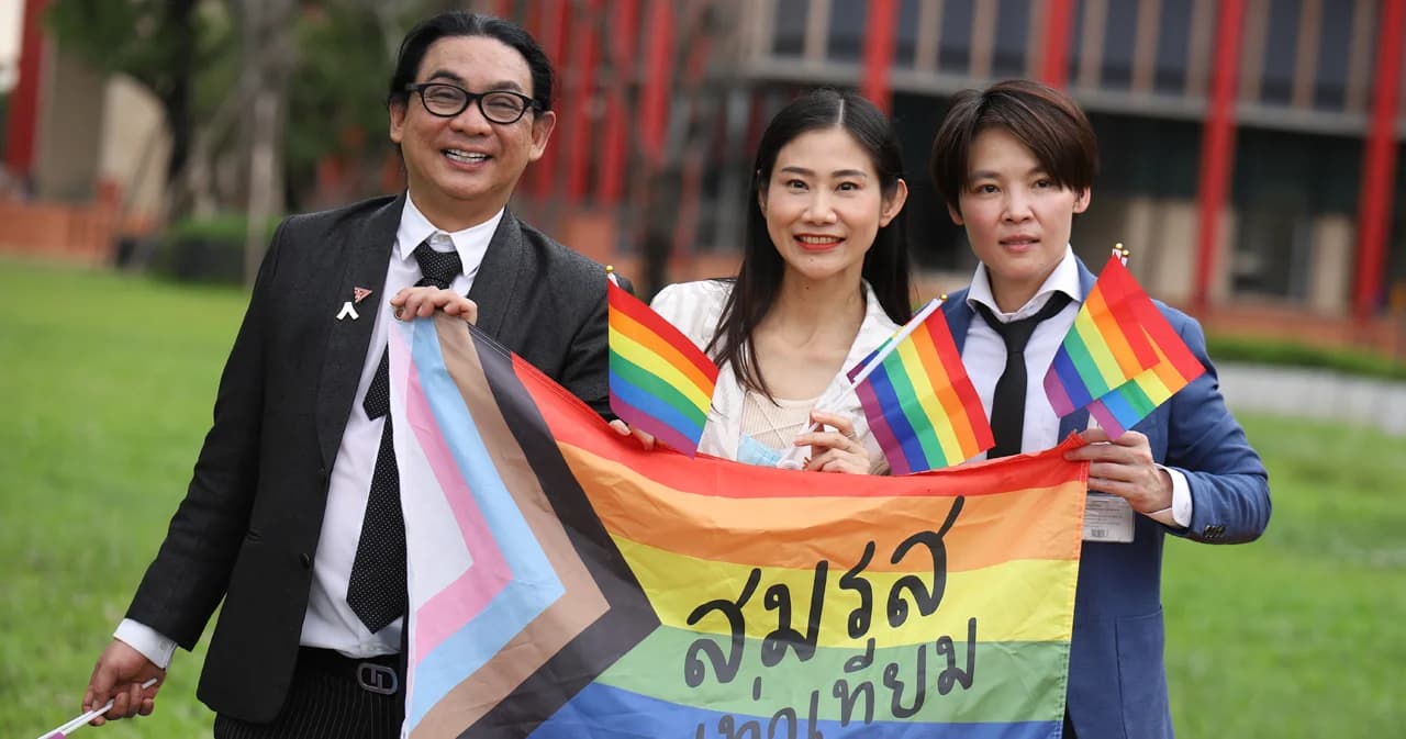 ‘ธัญวัจน์’ ปลื้มรัฐบาล ส่งร่างพ.ร.บ.สมรสเท่าเทียม เข้าสภาฯ ประกบร่างของพรรคก้าวไกล 12 ธ.ค.นี้