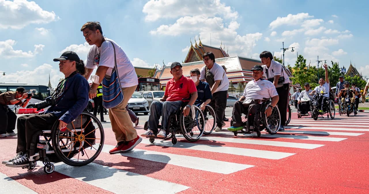 เปิดทดสอบระบบเดินทาง Universal Design เส้นทางท่องเที่ยวสำหรับคนทั้งมวล