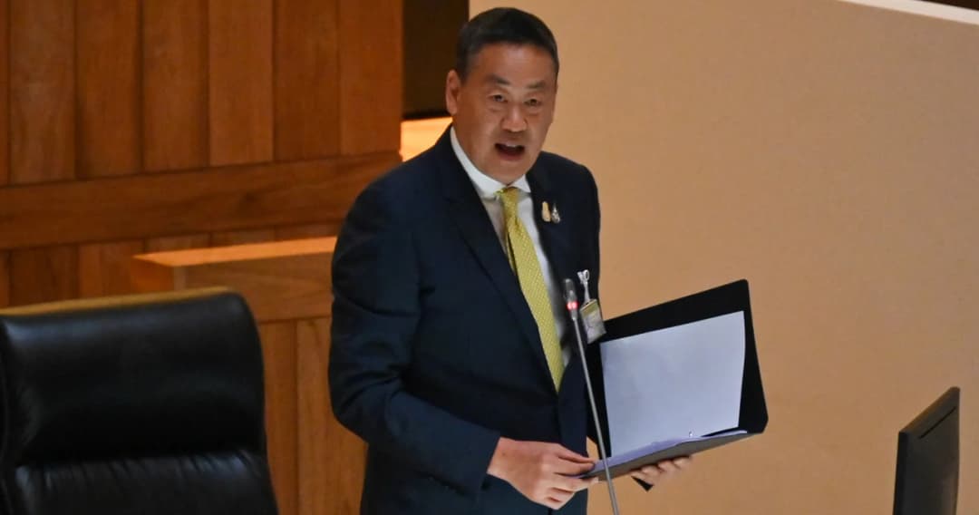 นายกฯ ‘เศรษฐา’ แถลง ร่างพ.ร.บ.งบฯ ปี 67 คาด GDP โต 2.7-3.7% ท่ามกลางความเสี่ยง