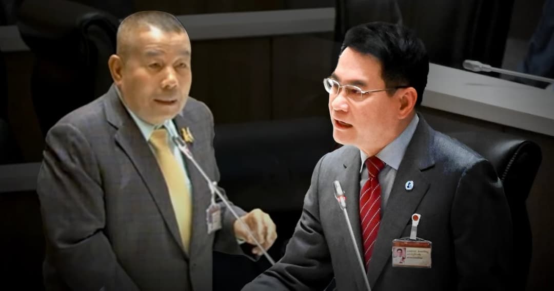 ‘จุรินทร์’ อภิปรายงบฯ 67 แตะ นักโทษติดคุกทิพย์ ‘ครูมานิตย์’ เพื่อไทยลุกประท้วง จวกกลับแรง