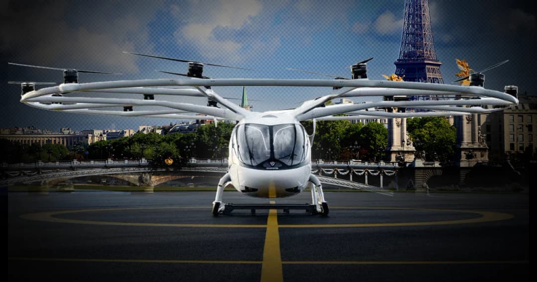 แท็กซี่บินได้พลังงานไฟฟ้า จะถูกใช้ในงานโอลิมปิก กรุงปารีส  เพื่อลดปัญหาปล่อยก๊าซคาร์บอน