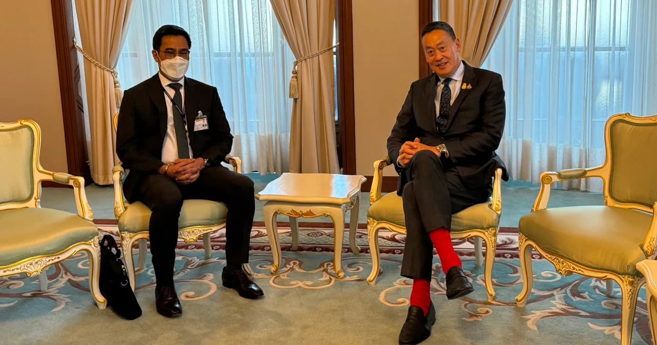 ‘เศรษฐา’ เจอกับ ‘ผู้ว่าแบงก์ชาติ’ นายกฯ รับคุยเรื่องดอกเบี้ย ยืนยันไม่ก้าวก่าย-ไม่สั่ง