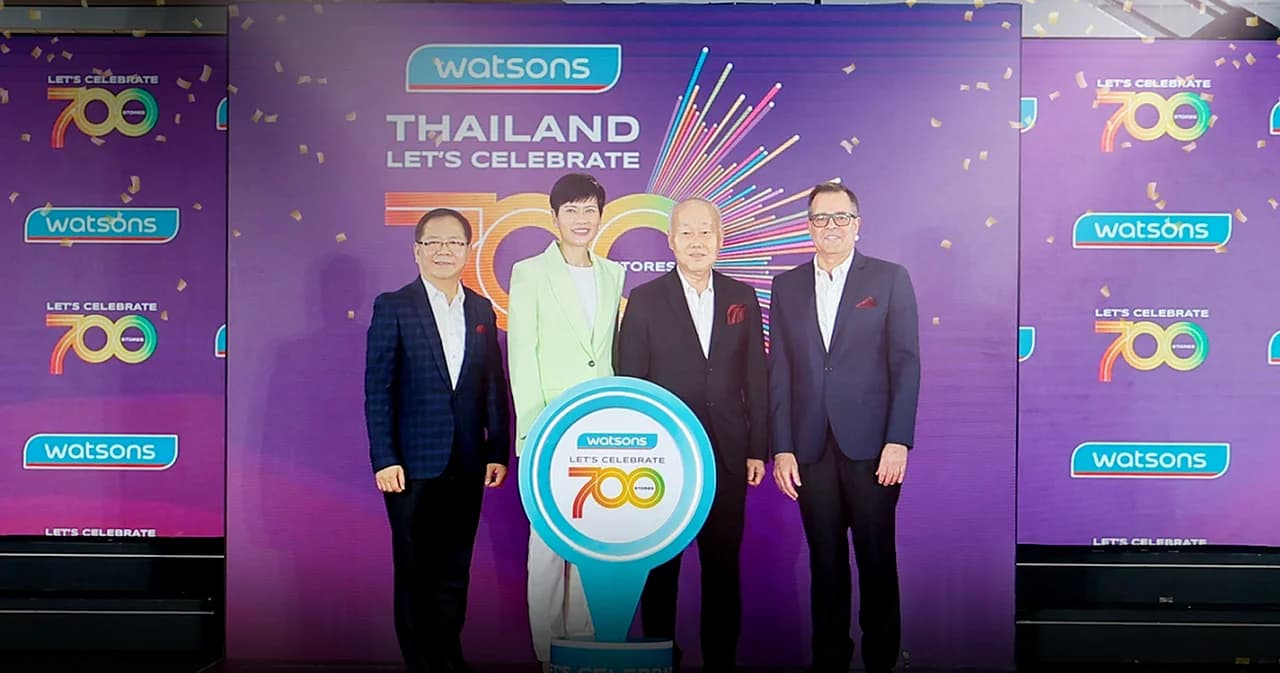 ‘วัตสัน’ ขยายสาขาครบ 700 แห่งทั่วประเทศไทย พร้อมเคียงข้างสังคมไทยอย่างยั่งยืน