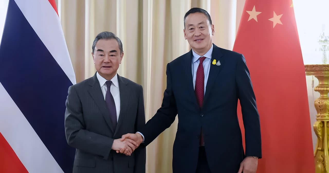 ‘เศรษฐา’ เผยหลังหารือ ‘หวัง อี้’ ภาครัฐ-เอกชนจีน สนใจ ‘แลนด์บริดจ์’ หนุนส่ง ‘แพนด้า’ มาอยู่ไทยอีกรอบ