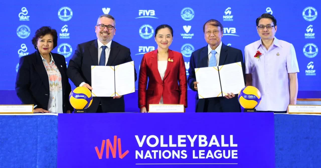 ไทยจัดศึกวอลเลย์บอลหญิง ‘เนชันส์ ลีก 2024’ รอบชิงชนะเลิศ 20-23 มิ.ย. ที่อินดอร์ฯ หัวหมาก