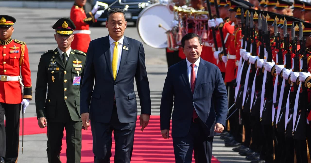 เปิดทำเนียบฯ ต้อนรับ ‘ฮุน มาเนต’ ไทย-กัมพูชา เซ็น MOU 5 ฉบับวันนี้ จับตาหารือพื้นที่ทับซ้อน