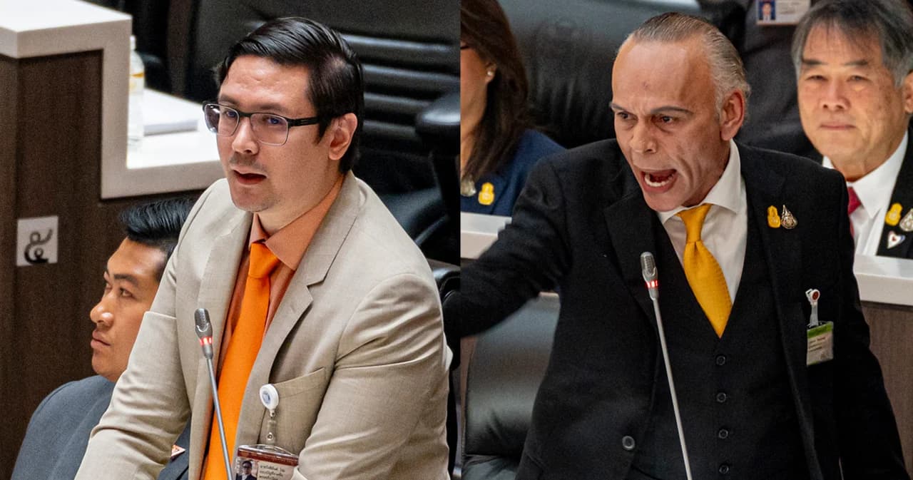 สภาฯ ถกญัตติด่วน อารักขาขบวนเสด็จ ‘ชาดา’ ฉุน ‘รังสิมันต์’ เปิดรูปถ่ายกับ ศปปส.