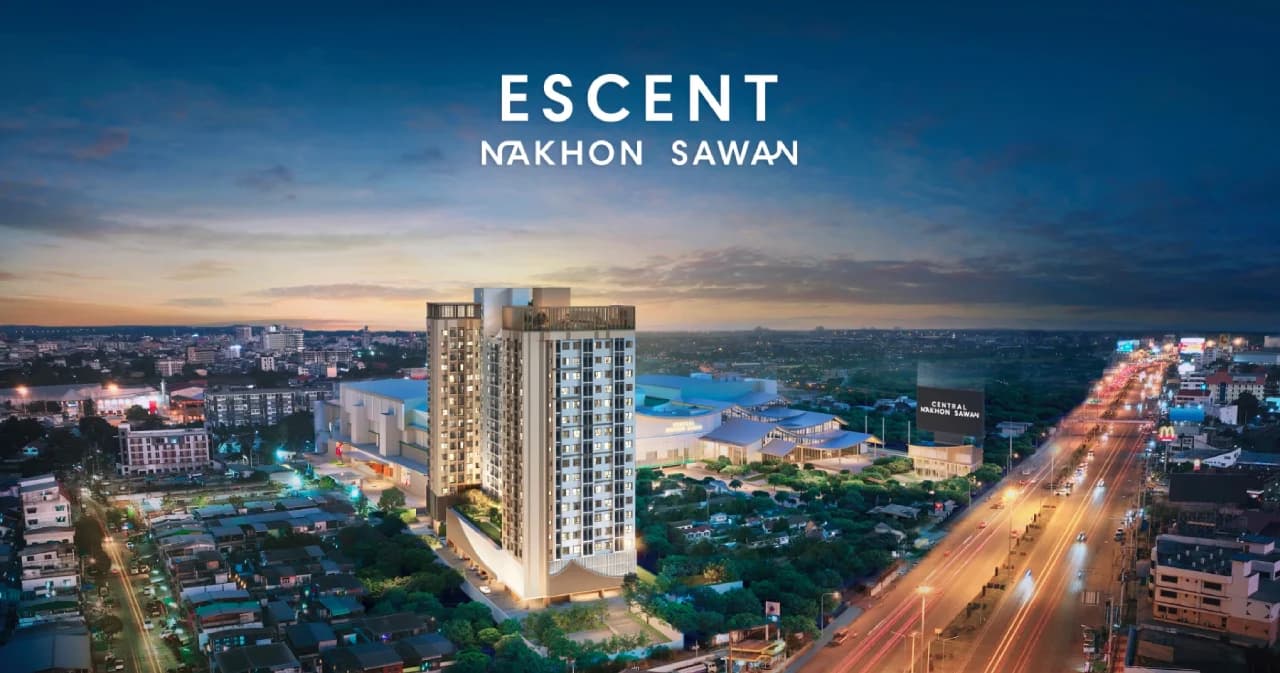 ‘เอสเซ็นท์ นครสวรรค์’ จากเซ็นทรัลพัฒนา คอนโดสูงที่สุดแห่งแรกใจกลางเมืองนครสวรรค์ เผยยอดจองพุ่ง 80% ภายใน 5 วัน