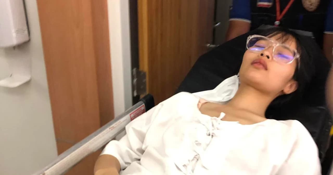 ย้าย 'ตะวัน' ผู้ต้องหา คดีขบวนเสด็จ ไปรพ.ธรรมศาสตร์ฯ แล้ว หลังอดอาหาร-น้ำ ประท้วงเข้าสู่วันที่ 9