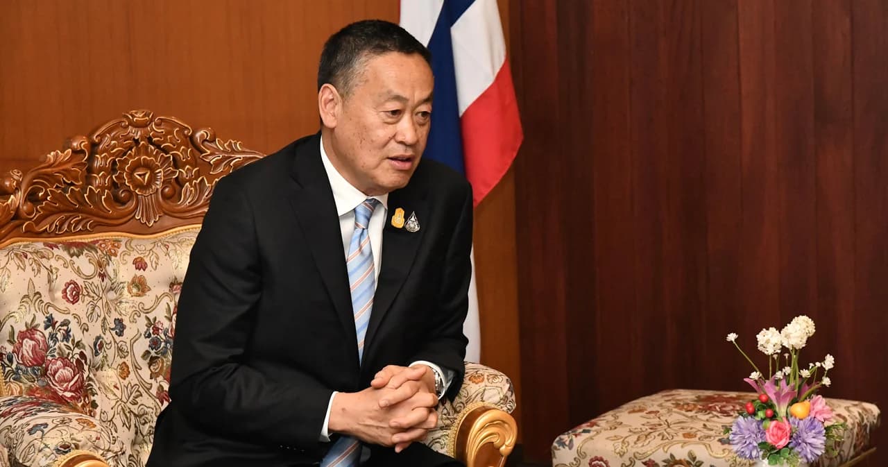 ‘เศรษฐา’ ถามพฤติกรรมถูกต้องหรือไม่ ‘หมออ๋อง’ รองประธานสภาฯ บุกทำเนียบฯ