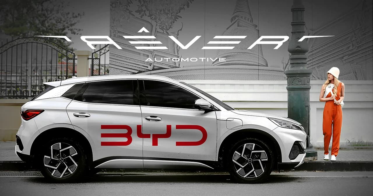 แกะกลยุทธ์การตลาด บีวายดี-เรเว่ ขึ้นสู่เบอร์ 1 ตลาดรถยนต์ไฟฟ้าเมืองไทย