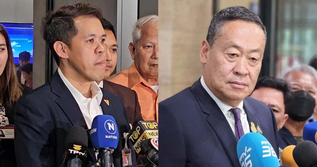 ‘เศรษฐา’ เผยไม่มีคว่ำร่างงบฯ ปี 67 ยันพรรคร่วมรัฐบาลเหนียวแน่น ด้าน มติฝ่ายค้าน เอกฉันท์ ไม่รับร่างฯ