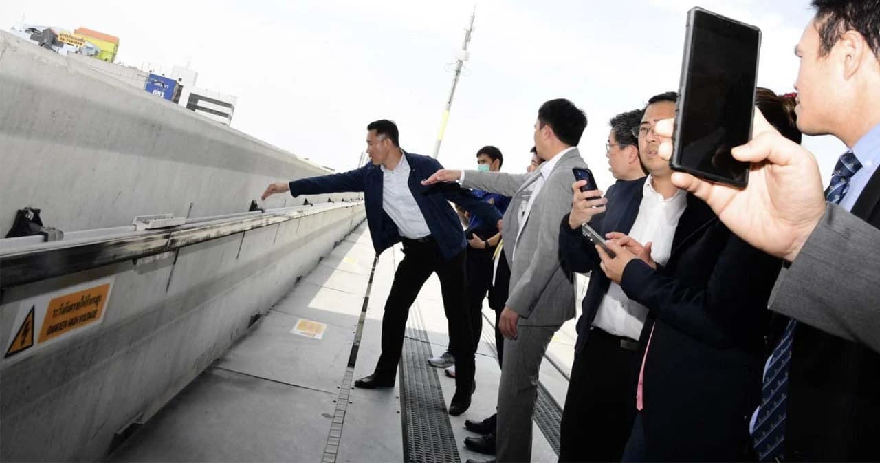 อัปเดต ‘รถไฟฟ้าสายสีเหลือง’ วันนี้หยุดให้บริการถึงเที่ยงคืน ก.คมนาคม ขู่พิจารณาสัมปทาน