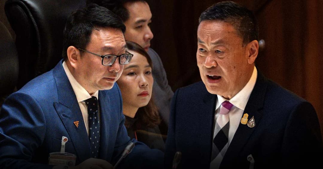 ‘ชัยธวัช’ ประเดิมอภิปราย 152 ซัด ‘ประชาธิปไตยแบบไหลย้อนกลับ’ นายกฯ ติงพูดแรง