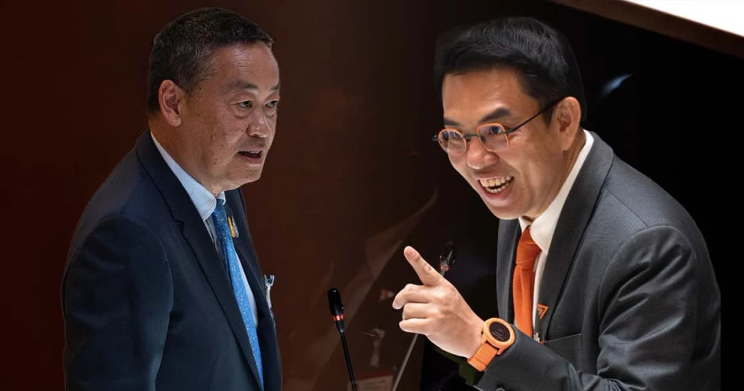 ‘วิโรจน์’ ซัดรัฐบาลสมยอมกองทัพ ด้าน ‘เศรษฐา’ เย้ย อุตส่าห์มาฟังมีแต่น้ำ