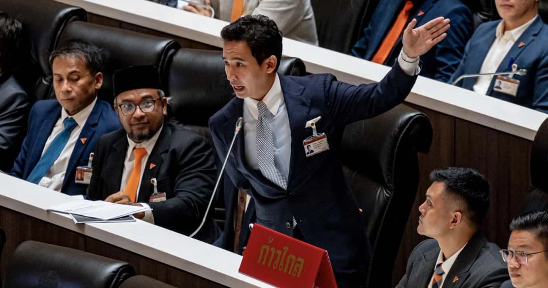 ‘พิธา’ อภิปรายสรุป แนะ ‘เศรษฐา’ 3 ข้อ ปรับครม. เร่งทำโรดแมป และฟังเพื่อตอบสนองไม่ใช่ตอบโต้