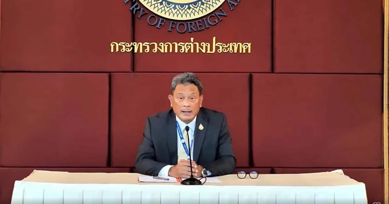 กต.แถลง อนุมัติเที่ยวบินพิเศษ 'ย่างกุ้ง-แม่สอด' ฝ่ายเมียนมา ขอยกเลิก เที่ยวบิน 8-9 เม.ย. แล้ว