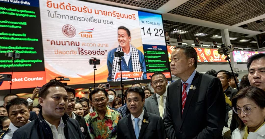 ‘เศรษฐา’ เช็กความพร้อม ‘หมอชิต 2’ เดินทางสงกรานต์ ให้คะแนน 8/10