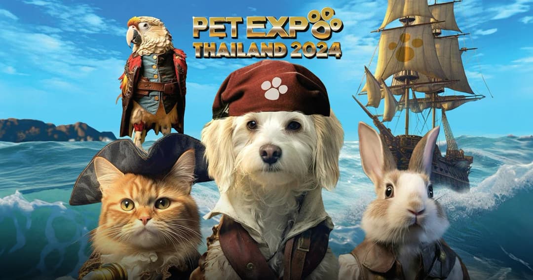 สาวกสัตว์เลี้ยงห้ามพลาด Pet Expo Thailand 2024 รวมของหมาแมว-สัตว์เอ็กโซติก 9-12 พ.ค.นี้