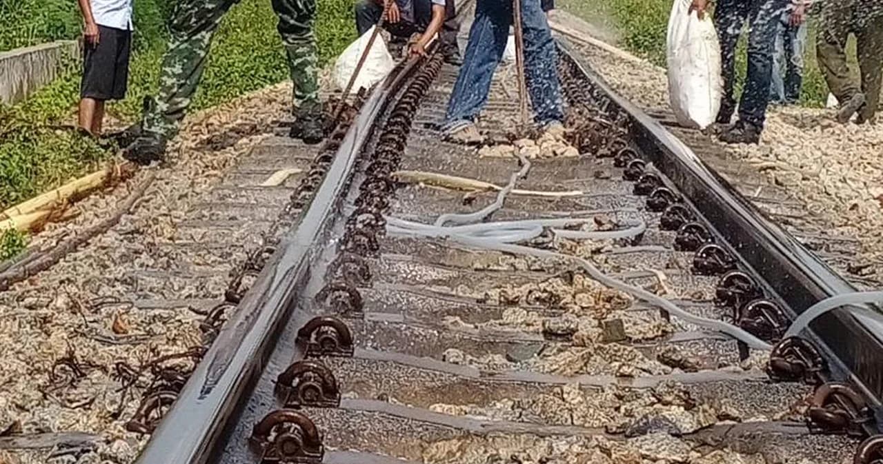 อากาศร้อนจัด ทำรางรถไฟคดงอ การรถไฟฯ เพิ่มความถี่ตรวจสอบ สภาพทางทั่วประเทศ