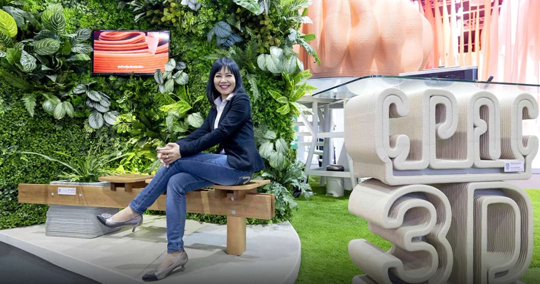 CPAC Green Solution เปิดตัวเทคโนโลยี 3D Concrete Printing งานสถาปนิก’67