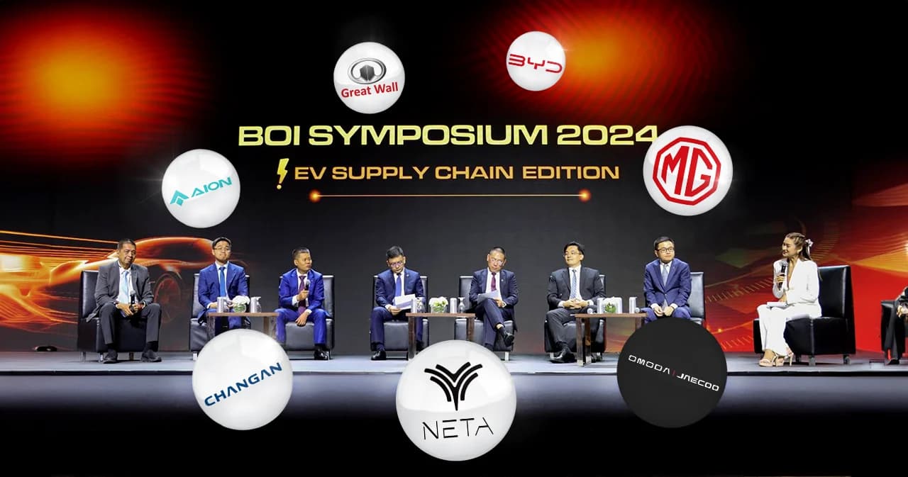 7 ผู้บริหารค่ายรถจีนยืนยันใช้ชิ้นส่วนผลิตรถของไทย 40-90% พร้อมดันไทยเป็นฮับอีวีอาเซียน