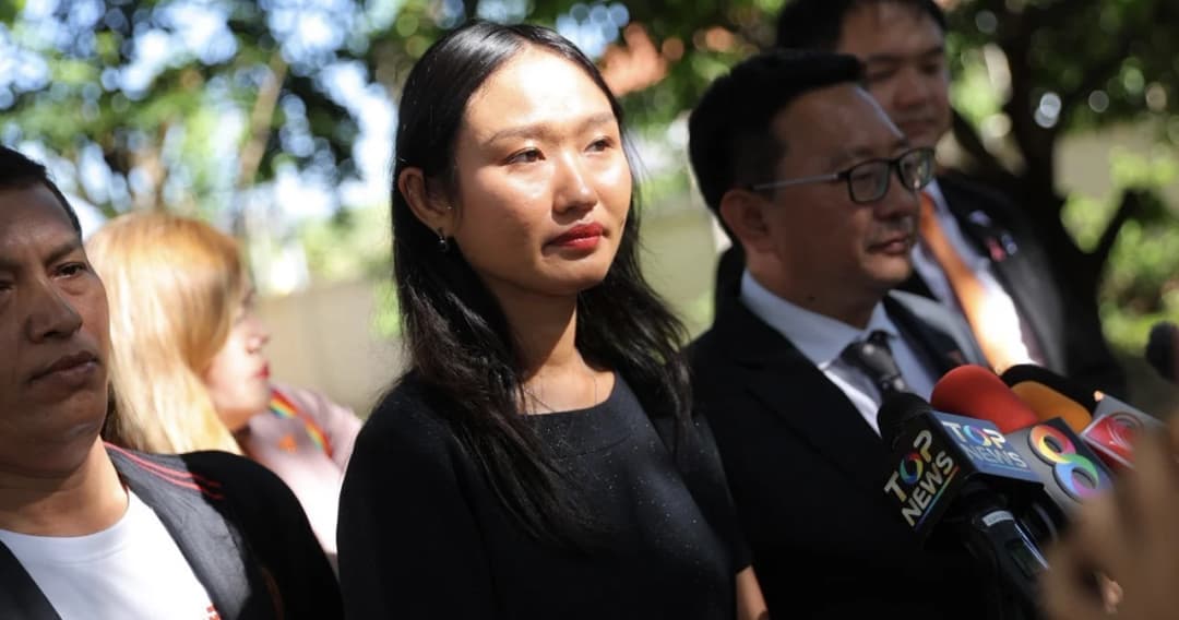 ศาลให้ประกันตัว ‘ลูกเกด ชลธิชา’ ไม่หลุดจาก สส. หลังสั่งจำคุก 2 ปี ไม่รอลงอาญา คดี ม.112