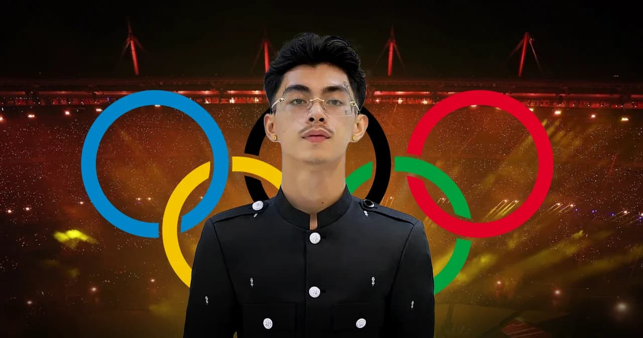 VannDa แร็ปเปอร์กัมพูชา แสดงในพิธีปิดโอลิมปิก ปารีส 2024