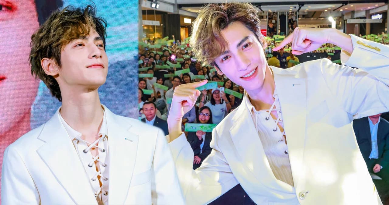 ห้างแตก! แฟนคลับแห่ต้อนรับ “หลัว อวิ๋น ซี” ซุปตาร์แดนมังกร ลัดฟ้ามาไทย