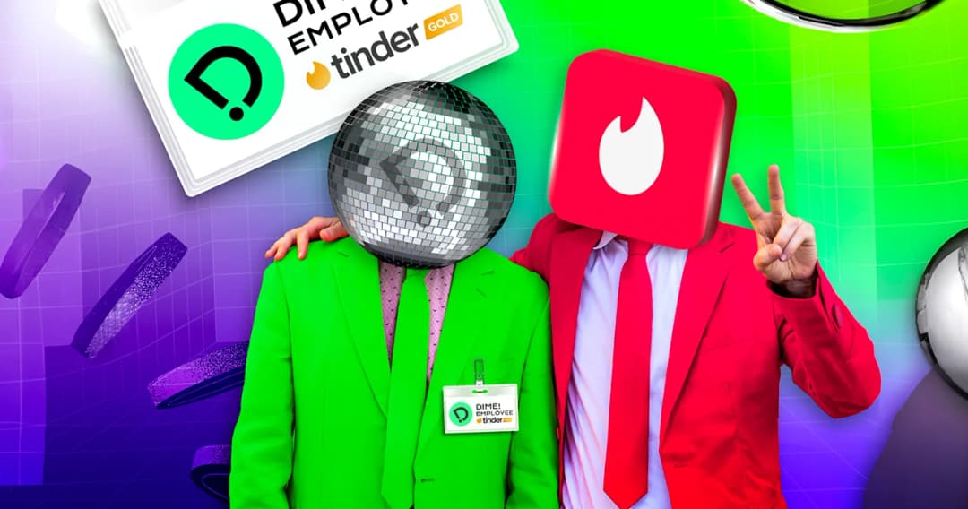 สวัสดิการคนทำงานปรับตามยุคคนรุ่นใหม่ KKP Dime แจกสมาชิก Tinder Gold ให้พนักงาน