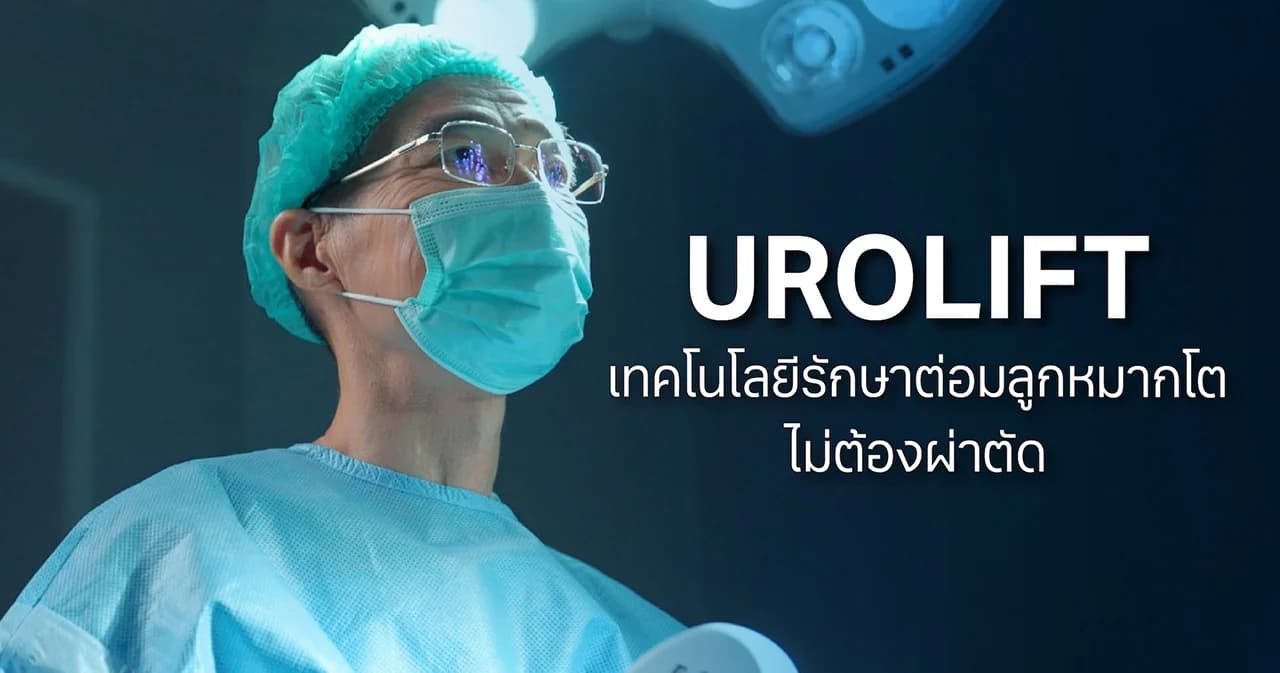 รพ.วิมุต เปิด “ศูนย์ระบบทางเดินปัสสาวะ” ชูนวัตกรรม “UROLIFT” ความหวังใหม่รักษาต่อมลูกหมากโต เจาะเทรนด์ “Heconomy” หนุนตลาดสุขภาพชายโตแรงทั่วโลก