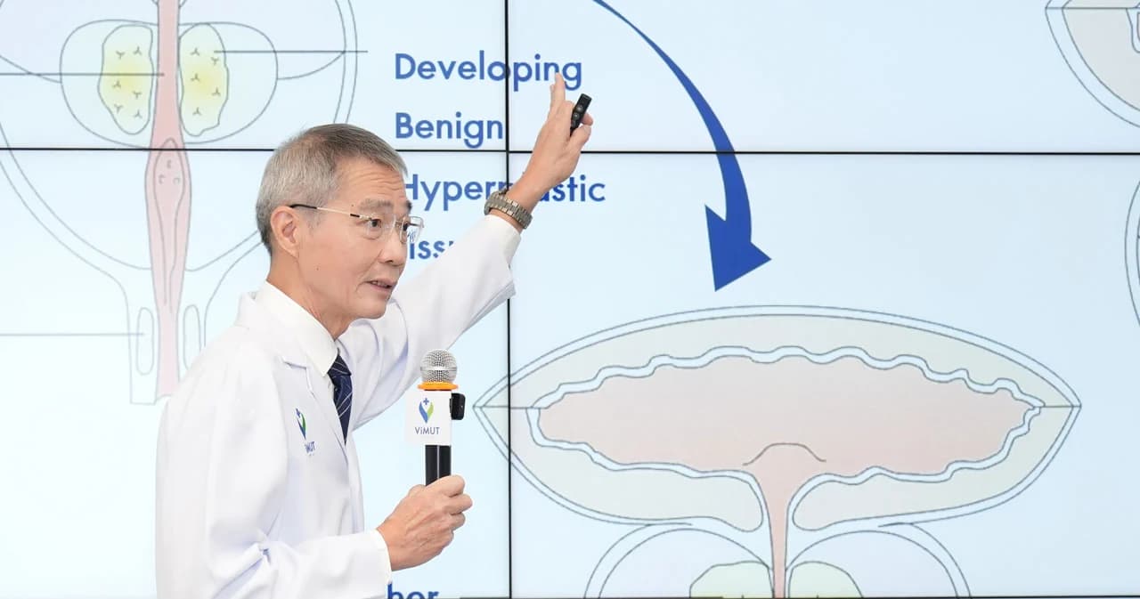 ความหวังใหม่รักษา “ต่อมลูกหมากโต” โรคร้ายที่ชายสูงวัยเป็นเกินครึ่ง