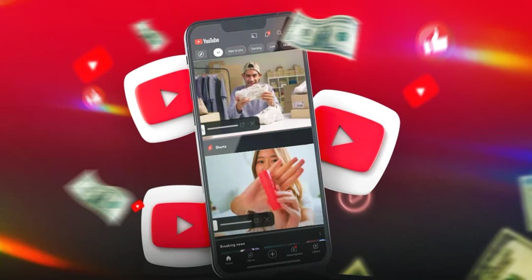 ครีเอเตอร์ไทยเตรียมตัว YouTube ปักตะกร้าสินค้าจาก Shopee ได้แล้ว  6 เดือนแรก ไม่หักส่วนแบ่งรายได้