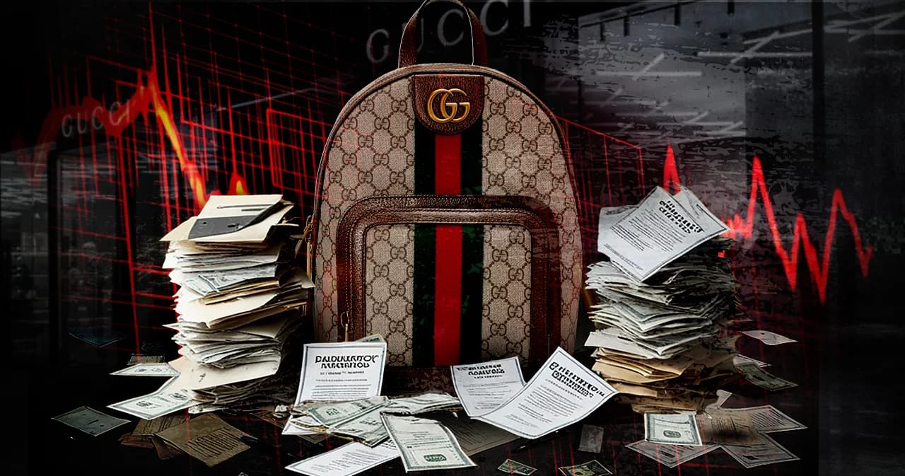 วิกฤต Gucci ล้มแบรนด์เดียว พาบริษัทแม่รายได้ลดฮวบ