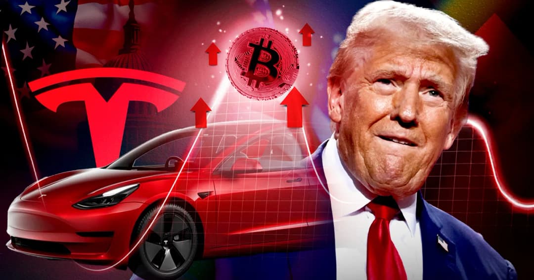 สำรวจ Trump Effect!  บิตคอยน์แตะ 3 ล้าน หุ้นเทสล่าพุ่ง 40%