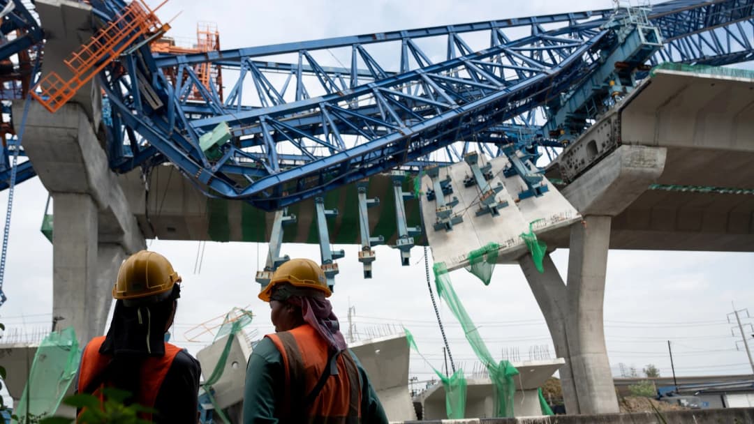 ทำความรู้จัก มอเตอร์เวย์ M82 บางขุนเทียน – บ้านแพ้ว  จุดเกิดเหตุ ‘คานถล่ม ถ.พระราม 2’