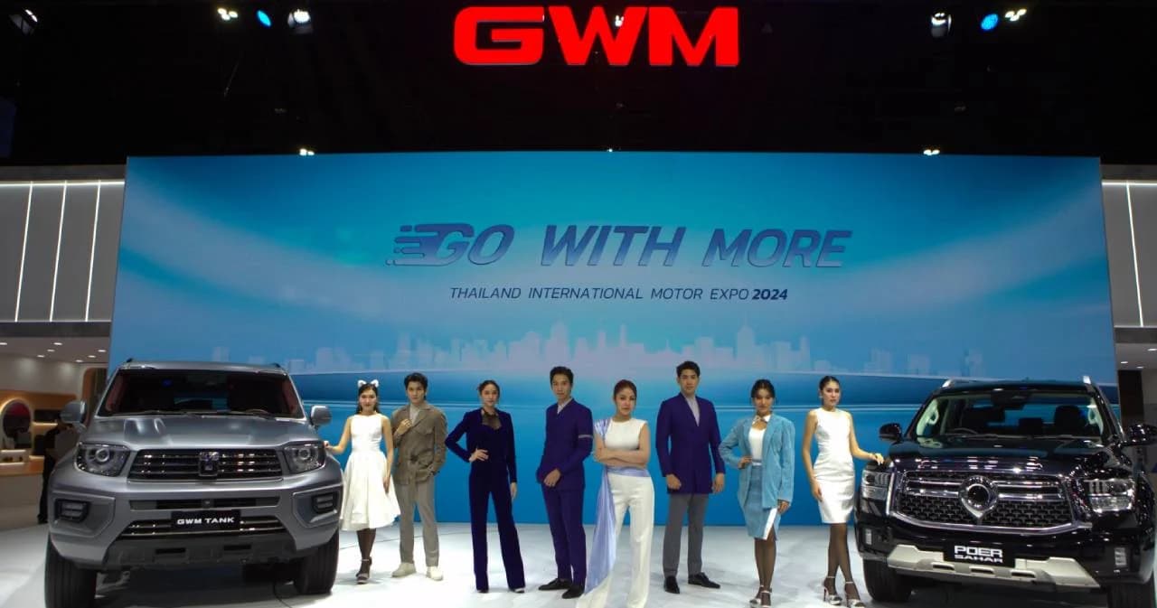 กระบะไฟฟ้ามาแล้ว เกรท วอลล์ มอเตอร์ อวดรถ 2 รุ่นใหม่ เปิดราคาขาย GWM POER SAHAR HEV เริ่มต้น 1.189 – 1.389 ล้านบาท