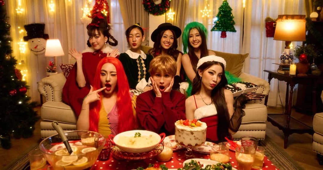 ‘4EVE’ เซอร์ไพรส์ส่งท้ายปี ปล่อยคลิปร่วมฉลองคริสต์มาสกับค่าย ’88rising’