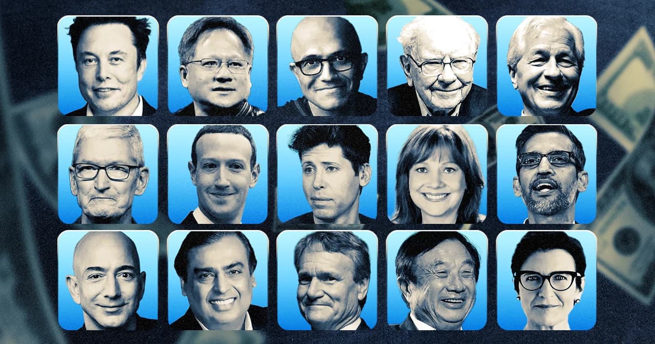 15 นักธุรกิจ ทรงอิทธิพลสุดในโลก