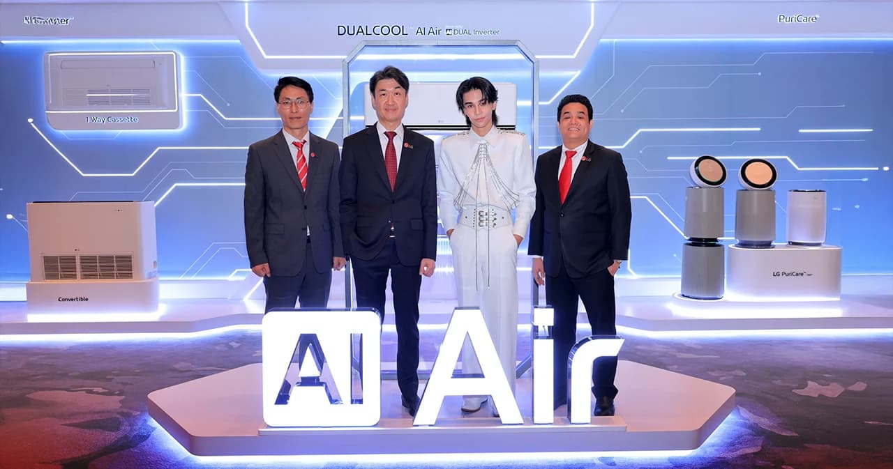 แอลจี ดึง ‘เจฟ ซาเตอร์’ นั่งแท่นแบรนด์แอมบาสเดอร์ เปิดตัวไลน์อัพเครื่องปรับอากาศเจาะตลาดคนรุ่นใหม่