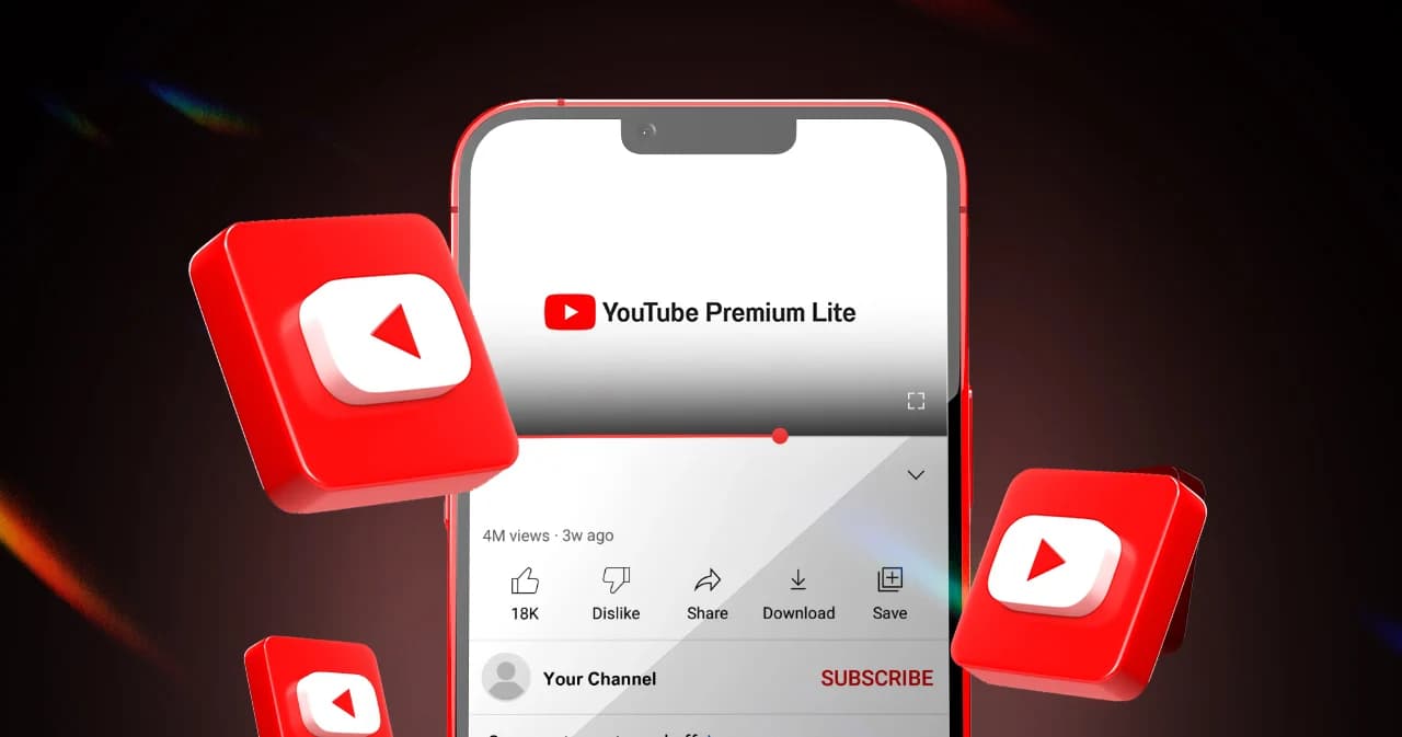 YouTube สู้ Spotify เปิดแพ็กเกจใหม่ Premium Lite ใน 4 ประเทศ ไทยได้ด้วย ไม่มีโฆษณา ราคาถูกลง