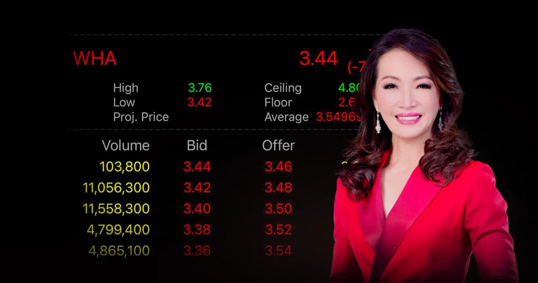 ‘จูน จรีพร’ ย้ำท่ามกลาง หุ้น WHA ร่วง นำ WHAID เข้าตลาด เป็นประโยชน์ต่อนักลงทุน