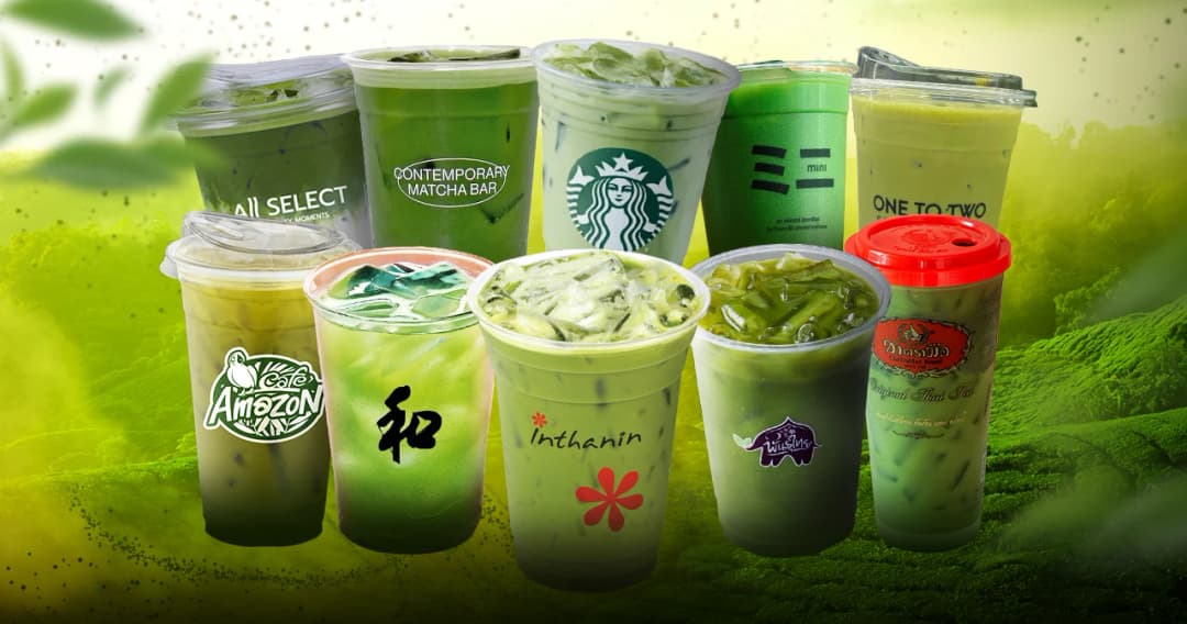 10 ร้าน ‘เพียวมัทฉะ’ ขายดีจนบางที่ขาดตลาด