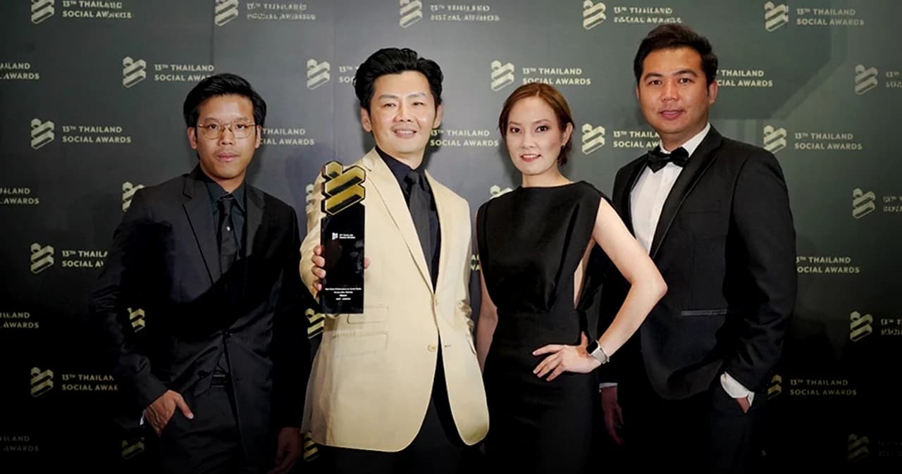 จระเข้ คว้าแชมป์ รางวัลชนะเลิศ “Best Brand Performance on Social Media” สาขา Construction Material ตอกย้ำความเป็นผู้นำด้านกลยุทธ์ดิจิทัล ในอุตสาหกรรมก่อสร้างไทย ที่เข้าใจอินไซต์ผู้บริโภคยุคใหม่