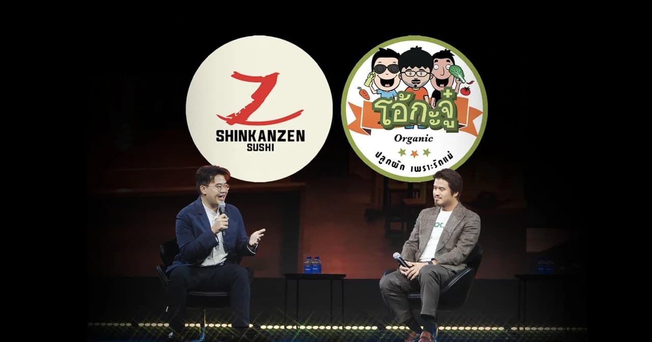 แกะสูตรปั้นแบรนด์ให้ดัง ฉบับ ‘โอ้กะจู๋’ และ ‘Shinkanzen Sushi’