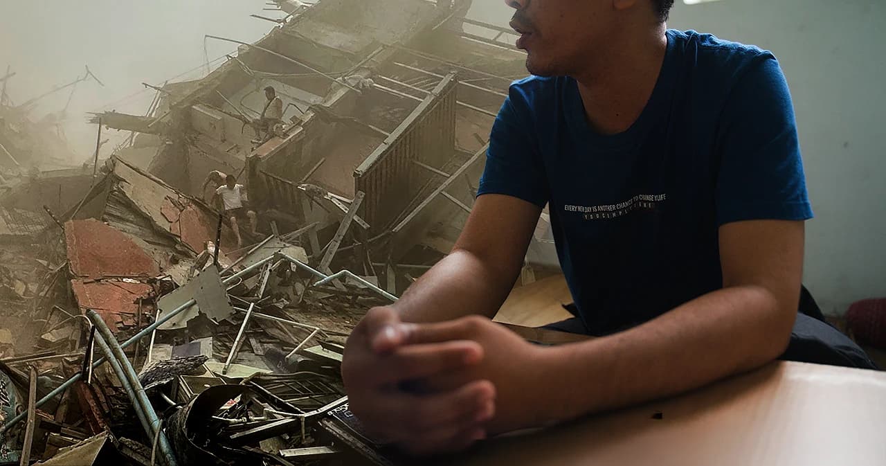 แรงสั่นไหวของคนไกลบ้าน  ฟังเสียง แรงงานเมียนมาในไทย  ในวันที่การสื่อสารกับครอบครัว ถูกตัดขาด